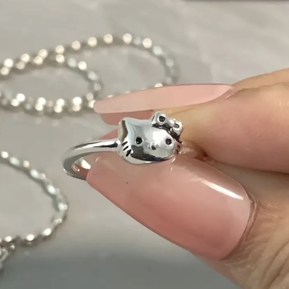 Hello Kitty Open Ring - Picture 4 of 4